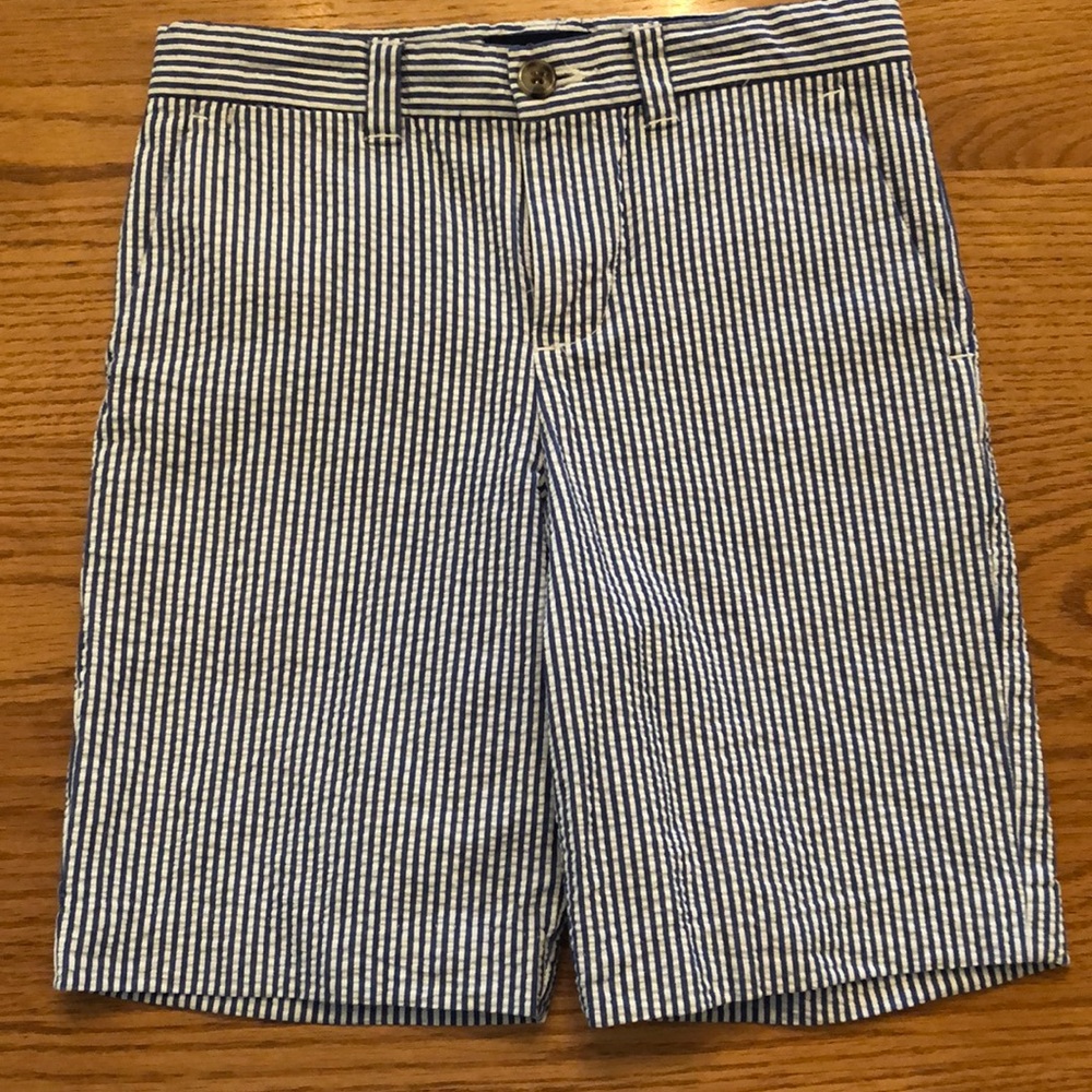 Like New Ralph Lauren Polo Seersucker Sz 7 Shorts